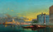 Venezia scena al tramonto davanti a Santa Maria della Salute - Henri Duvieux — vista dell’opera