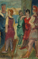 Femmes et marins sur le port - Henri Epstein — vista dell’opera