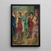 Femmes et marins sur le port - Henri Epstein — quadro incorniciato alla parete