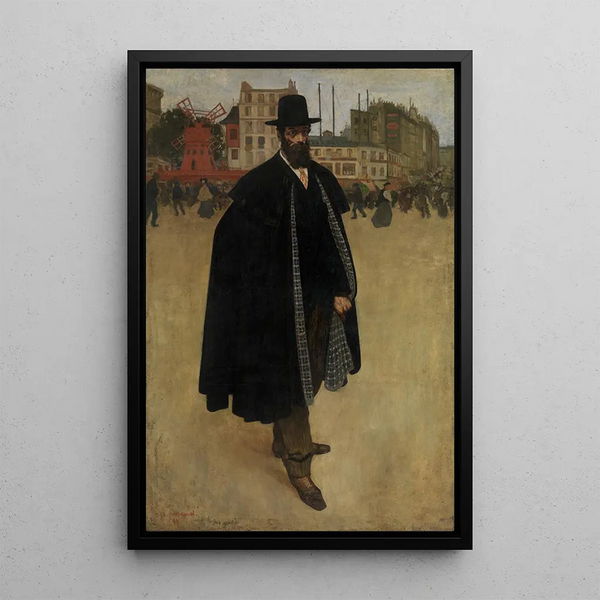 L'Espagnol à Parigi - Henri Evenepoel — quadro incorniciato alla parete