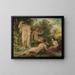 Bagnanti - Henri Fantin-Latour — quadro incorniciato alla parete