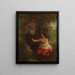 Due bagnanti - Henri Fantin-Latour — quadro incorniciato alla parete