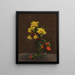 Girasoli e capucine - Henri Fantin-Latour — quadro incorniciato alla parete