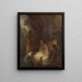 La Toilette - Henri Fantin-Latour — quadro incorniciato alla parete