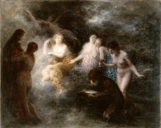 Henri FantinLatour - La tentation de saint Antoine.webp