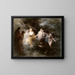 La Tentazione di Sant'Antonio - Henri Fantin-Latour — quadro incorniciato alla parete