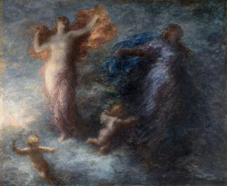 Henri FantinLatour - Laurore Et La Nuit Dawn And The Night.webp