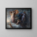 L'Aurore et la Nuit - Henri Fantin-Latour — quadro incorniciato alla parete