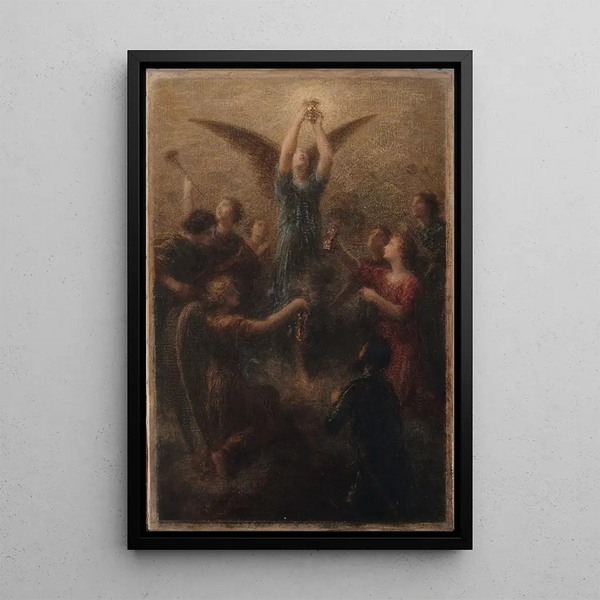 Le Graal, prélude de Lohengrin - Henri Fantin-Latour — quadro incorniciato alla parete