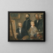 Manet nel suo atelier - Henri Fantin-Latour — quadro incorniciato alla parete