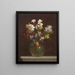 Narcisi bianchi, giacinti e tulipani - Henri Fantin-Latour — quadro incorniciato alla parete