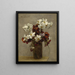 Narcisi, garofani e primule - Henri Fantin-Latour — quadro incorniciato alla parete