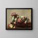 Cesto di rose - Henri Fantin-Latour — quadro incorniciato alla parete