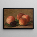 Pesche e prugne - Henri Fantin-Latour — quadro incorniciato alla parete