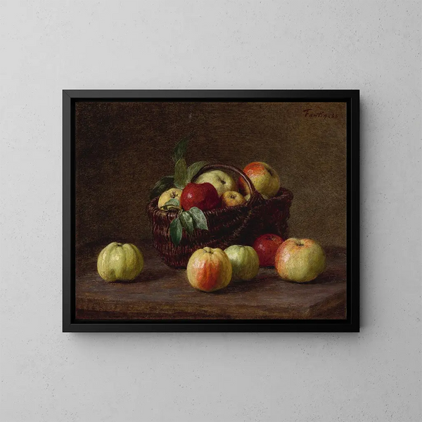 Mele - Henri Fantin-Latour — quadro incorniciato alla parete
