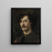 Ritratto di Whistler - Henri Fantin-Latour — quadro incorniciato alla parete