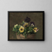 Pensées in vaso - Henri Fantin-Latour — quadro incorniciato alla parete