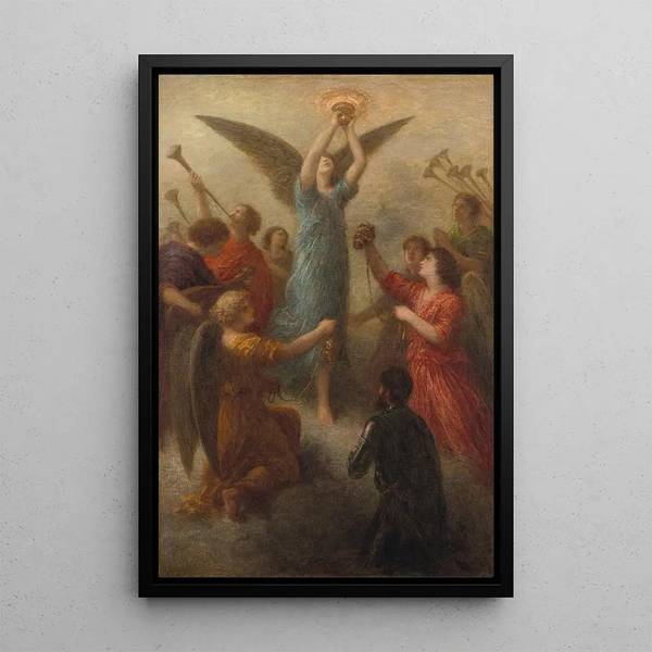 Prélude de Lohengrin, Wagner - Henri Fantin-Latour — quadro incorniciato alla parete