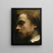 Autoritratto - Henri Fantin-Latour — quadro incorniciato alla parete
