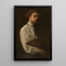 Autoportrait - Henri Fantin-Latour — quadro incorniciato alla parete