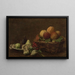 Nature morte con frutta - Henri Fantin-Latour — quadro incorniciato alla parete