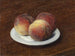 Tre pesche su un piatto - Henri Fantin-Latour — vista dell’opera