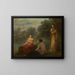 Tre ninfe vicino a una fonte - Henri Fantin-Latour — quadro incorniciato alla parete