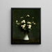 Vaso di crisantemi - Henri Fantin-Latour — quadro incorniciato alla parete