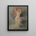 Venere che si eleva sopra il mare - Henri Fantin-Latour — quadro incorniciato alla parete