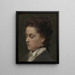 Victoria Dubourg, moglie dell'artista - Henri Fantin-Latour — quadro incorniciato alla parete