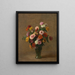 Zinnias - Henri Fantin-Latour — quadro incorniciato alla parete