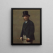 Édouard Manet - Henri Fantin-Latour — quadro incorniciato alla parete