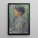 Femme de profil - Henri Jean Guillaume Martin — quadro incorniciato alla parete
