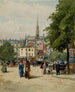 Place Saint-Michel - Henri Laurent Mouren — vista dell’opera