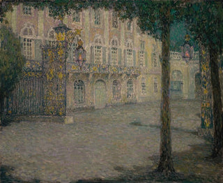 Henri Le Sidaner - La Place de la Carrire au clair de lune Nancy.webp