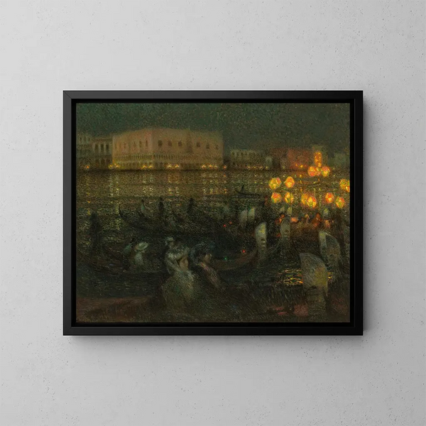 La Sérénissime Venise - Henri Le Sidaner — quadro incorniciato alla parete
