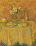 La table harmonie jaune - Henri Le Sidaner — vista dell’opera