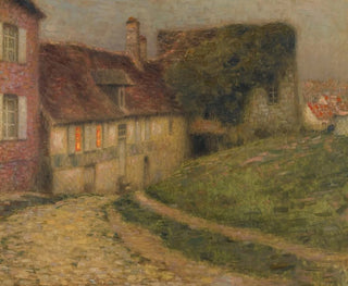 Vecchie case - Henri Le Sidaner — vista dell’opera