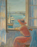 Davanti alla finestra Île d'Yeu - Henri Lebasque — vista dell’opera