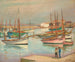 Case sul porto dell'isola d'Yeu - Henri Lebasque — vista dell’opera