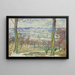 Paesaggio innevato nei dintorni di Parigi - Henri Lebasque — quadro incorniciato alla parete