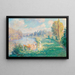 sui bordi della Marna - Henri Lebasque — quadro incorniciato alla parete