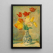 Tulipes dans un vase en faïence de Delft - Henri Lebasque — quadro incorniciato alla parete