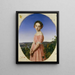 Faustine Léo 1832-1865 - Henri Lehmann — quadro incorniciato alla parete