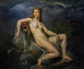 La Source ou l'Eau - Henri Lehmann — vista dell’opera