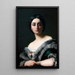 Léonide ou Monna Belcolore - Henri Lehmann — quadro incorniciato alla parete