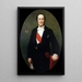 Portrait du baron Haussmann 1809-1891 préfet de la Seine 1853-1870 - Henri Lehmann — quadro incorniciato alla parete