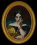 Ritratto di Clémentine, Mme Alphonse Karr - Henri Lehmann — vista dell’opera