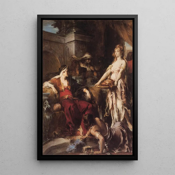 Hérodiade - Henri Léopold Lévy — quadro incorniciato alla parete