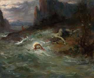La Mort d'Orphée - Henri Léopold Lévy — vista dell’opera